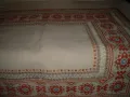 Бродирана ленена покривка Българска шевица ръчна бродерия, снимка 3