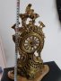 Масивен бронзов механичен френски часовник, снимка 5