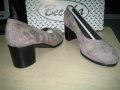 Дамски обувки м.210 естествена кожа/ естествен велур/ , снимка 4
