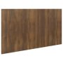 vidaXL Табла за легло, кафяв дъб, 160x1,5x80 см, инженерно дървесина(SKU:816975