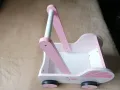 Детска дървена бебешка количка за кукли , снимка 2
