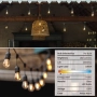 Водоустойчив гирлянд за външно осветление с 10 броя LED крушки, снимка 8