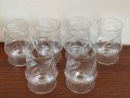 Кристални гравирани чаши за алкохол, снимка 1