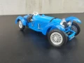 Метална количка Bugatti Type 59 1934 BBURAGO , снимка 7