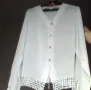 Дамска риза ,бяла коприна , снимка 6