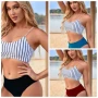 Моден секси дамски бански костюм, 3цвята , снимка 1