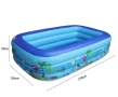 Надуваем басейн 2 размера, снимка 2