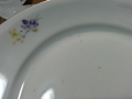 Стар български порцелан чинии плитки , снимка 6