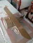 Продавам самолет-часовник.Работещ.Германия.Размерите са на снимките., снимка 4