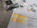 N000000000447**NEU**MERCEDES-BENZ**БОЛТ ЗА ДЪРЖАЧИТЕ НА РЕШЕТКИТЕ ПРЕД ФАРОВЕТЕ**, снимка 1