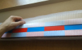 Професионални Монтесори синьо червени Числови пръчки в оригинален Р-Р, снимка 8