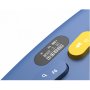 Клавиатура Безжична Блутут Delux GM903CV Bluetooth 5.0 Синя Ергономична , снимка 4