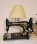 Настолна Лампа от Стара Шевна Машина – Винтидж Дух с История, снимка 6