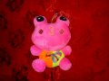 Плюшена Розова Жаба , снимка 1 - Плюшени играчки - 39367466