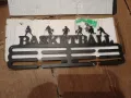 CREATCABIN метална стойка за медали по баскетбол basketball 40х15 см. НОВА , снимка 5