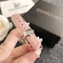 Дамски ръчен часовник Swarovski с кожена верижка и кристали , снимка 8