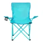 Къмпинг стол сгъваем тюркоаз с калъф 54x54x87cm S_1235217, снимка 2