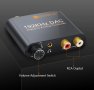 Висококачествен цифрово - аналогов аудио DAC с оптичен вход + Гаранция, снимка 6