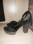 Дамски обувки с дебел ток. 39 номер, снимка 2