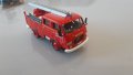 Модели на пожарни автомобили Citroen 350 и Druville мащаб 1:50 и 1:57, снимка 1