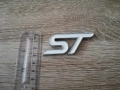 бяла емблема Ford ST, снимка 2