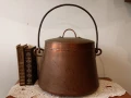 старинен меден котел 15 литра , снимка 7