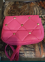 Розова дамска чанта , снимка 1 - Чанти - 44860646