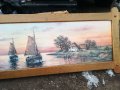 ГОЛЯМА КАРТИНА С ЯКА РАМКА ОТ ГЕРМАНИЯ 1301241637, снимка 2
