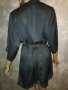 Н&М- М-Черен сатенен къс халат тип кимоно , снимка 6