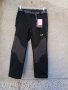Продавам много плътен зимен черен мъжки софт шел панталон с кръпки на коленете Jack Wolfskin , снимка 1 - Панталони - 43019460