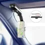 Стойка за телефон със закрепване към Сенника на автомобил., снимка 5