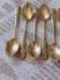 СССР сребърни лъжици-три комплекта. Сребро 875 проба., снимка 7