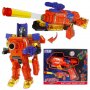 2в1! Пистолет Трансформърс тип Нърф (Transformers, Nerf), снимка 1