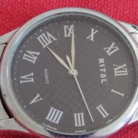 Елегантен мъжки часовник  RITAL QUARTZ много красив стилен 28141, снимка 6 - Мъжки - 37243191
