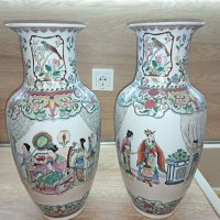 Китайска ваза Китайски порцелан , снимка 1 - Антикварни и старинни предмети - 38419229