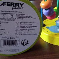 Дървена играчка FERRY Jouets с елементи за движение / низанка +24 месеца, снимка 2 - Игри и пъзели - 40428953