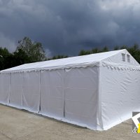 Професионална шатра 4х12м, огнеустойчив PVC брезент 550гр/м2, снимка 7 - Други - 43154540