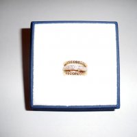Промо оферта: изключително елегантен пръстен Swarovski със сертификат, оригинален продукт, размер 52, снимка 1 - Пръстени - 33414168