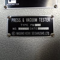 Стенд за манометри Press and Vacuum Tester NAGANO KEIKI PM-41, снимка 6 - Други машини и части - 33380441