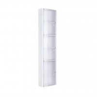 Водоустойчив вертикален шкаф за баня с 6 рафта, снимка 1 - Шкафове - 31829389