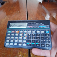 Стар калкулатор Citizen SRP 175, снимка 1 - Други ценни предмети - 44898315