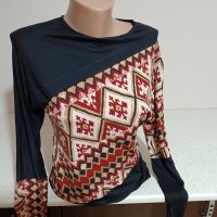 Дамска блуза с дълъг ръкав , снимка 1 - Блузи с дълъг ръкав и пуловери - 43307227