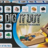Dig it out Mystic Treasure блокче/игра за разкопаване на камъчета НОВО, снимка 4 - Образователни игри - 38496992