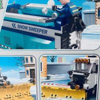 Лего конструктор 🤩JIE STAR 🌟 Snow Sweeper  451 части, снимка 3 - Конструктори - 43269930