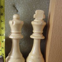 Голяма Луксозна дървена кутия за игра на шах с дърворезба, снимка 17 - Други ценни предмети - 28951035
