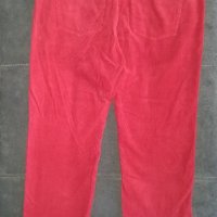 Дизайнерски червени джинси "Jackpot" by Carly Gry / голям размер, снимка 3 - Панталони - 14225321