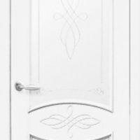 Борман Интериорна врата Дона Бяла БВХ Делукс Остъклена , снимка 1 - Интериорни врати - 33329864