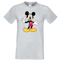 Мъжка тениска Mickey Mouse 9 Подарък,Изненада,Рожден ден, снимка 5 - Тениски - 36576534