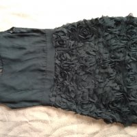 Елегантна черна рокля Jjina fruit, снимка 14 - Рокли - 28874584