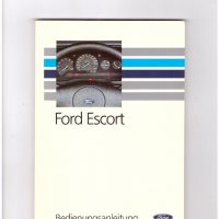 FORD ESCORT–Ръководство за експлоатация /на немски/.